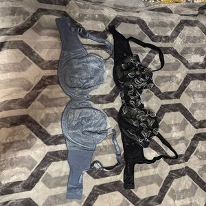 Lot of 2 Paramour bras, size 38H